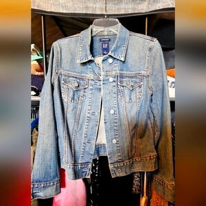 GAP Women's Blue Denim Jacket